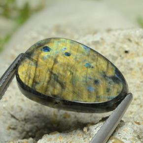 Spettrolite Multicolore naturale da 7.78 ct, Forma fantasia, Opaco