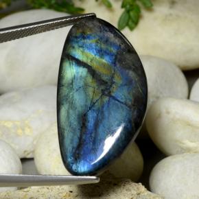 Spettrolite Multicolore naturale da 20.62 ct, Forma fantasia, Opaco