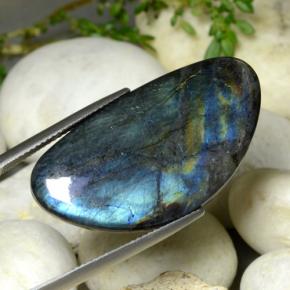 Spettrolite Multicolore naturale da 20.62 ct, Forma fantasia, Opaco