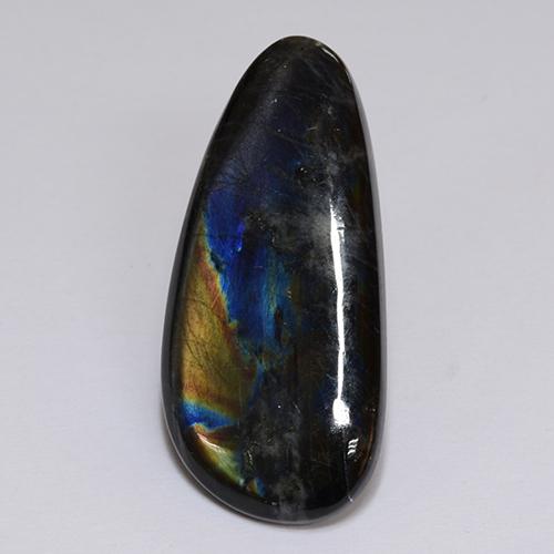 Spettrolite Multicolore naturale da 16.28 ct, Forma fantasia, Opaco