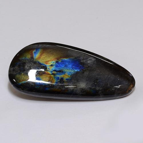 Spettrolite Multicolore naturale da 16.28 ct, Forma fantasia, Opaco