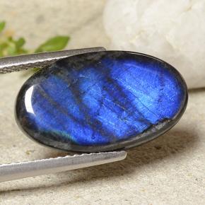 Spettrolite Multicolore naturale da 5.19 ct, Taglio ovale, Opaco