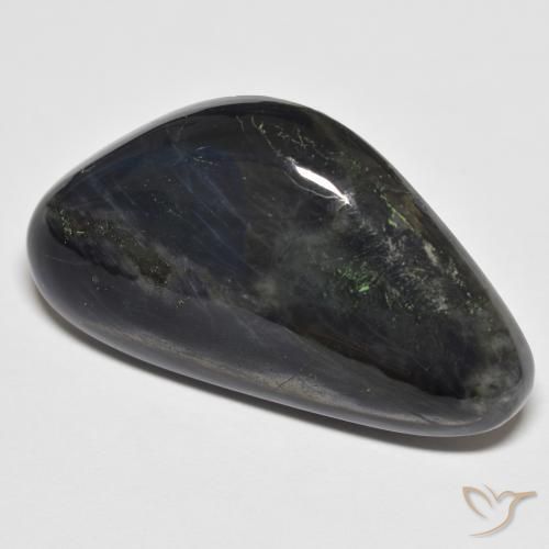 Spettrolite Multicolore naturale da 16.20 ct, Taglio a fantasia, Opaco