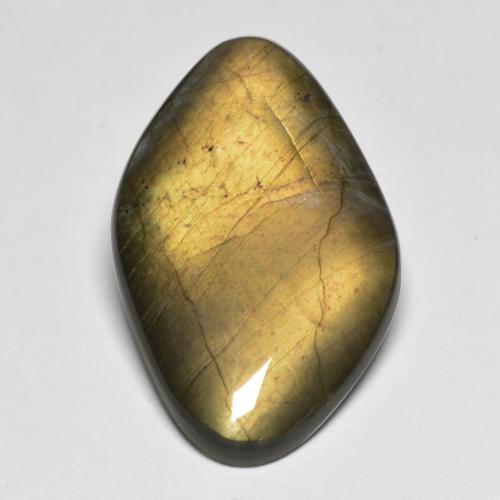 Spettrolite naturale multicolore da 16,28 ct, forma fantasia, opaco