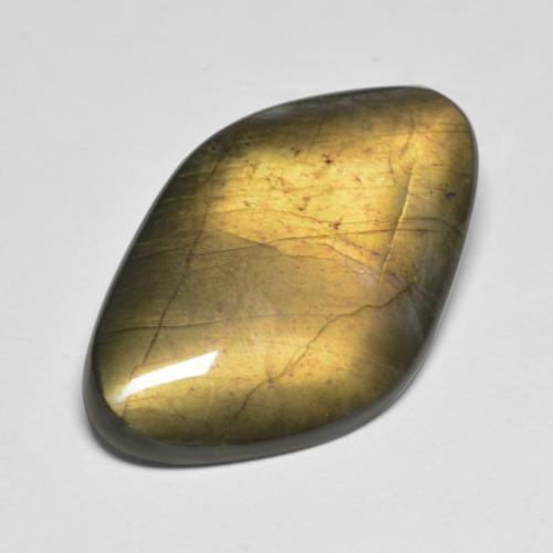 Spettrolite naturale multicolore da 16,28 ct, forma fantasia, opaco