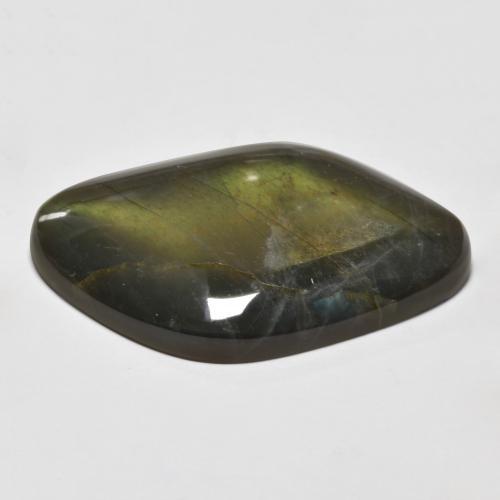 Spettrolite naturale multicolore da 16,28 ct, forma fantasia, opaco