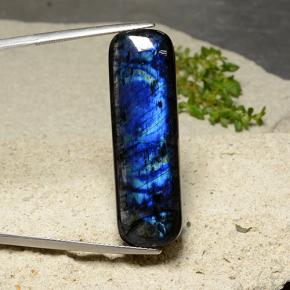 Spettrolite Multicolore naturale da 20.47 ct, Taglio a cuscino, Opaco