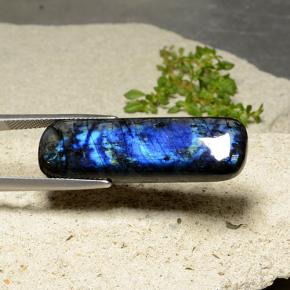 Spettrolite Multicolore naturale da 20.47 ct, Taglio a cuscino, Opaco