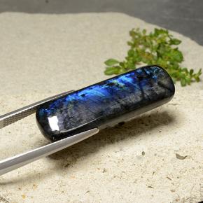 Spettrolite Multicolore naturale da 20.47 ct, Taglio a cuscino, Opaco