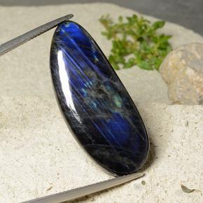 Spettrolite naturale multicolore da 16,83 ct, forma fantasia, opaco