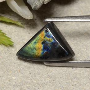 Spettrolite Multicolore naturale da 2.18 ct, Forma fantasia, Opaco