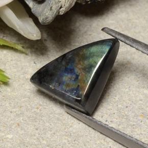 Spettrolite Multicolore naturale da 2.18 ct, Forma fantasia, Opaco