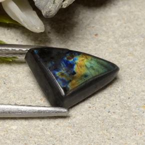 Spettrolite Multicolore naturale da 2.18 ct, Forma fantasia, Opaco
