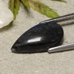 Spettrolite Multicolore naturale da 2.30 ct, Forma a pera, Opaco