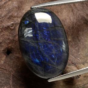 Spettrolite Multicolore naturale da 16.82 ct, Taglio ovale, Opaco