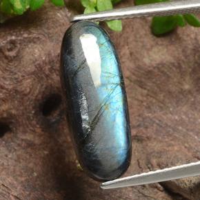 Spettrolite Multicolore naturale da 4.18 ct, Taglio ovale, Opaco