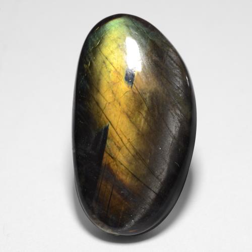 Spettrolite naturale multicolore da 9,95 ct, forma fantasia, opaco