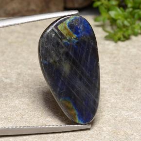 Spettrolite Multicolore naturale da 7.55 ct, Forma fantasia, Opaco