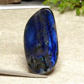 Spettrolite naturale multicolore da 11,70 ct, forma fantasia, opaco