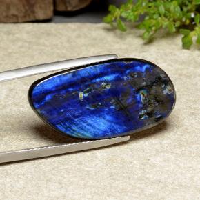 Spettrolite naturale multicolore da 11,70 ct, forma fantasia, opaco