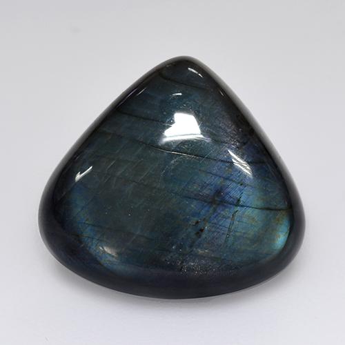 Spettrolite Multicolore naturale da 9.77 ct, Forma a pera, Opaco