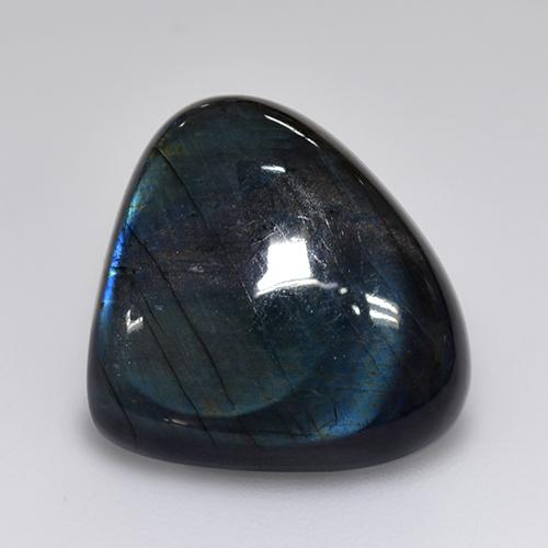 Spettrolite Multicolore naturale da 9.77 ct, Forma a pera, Opaco