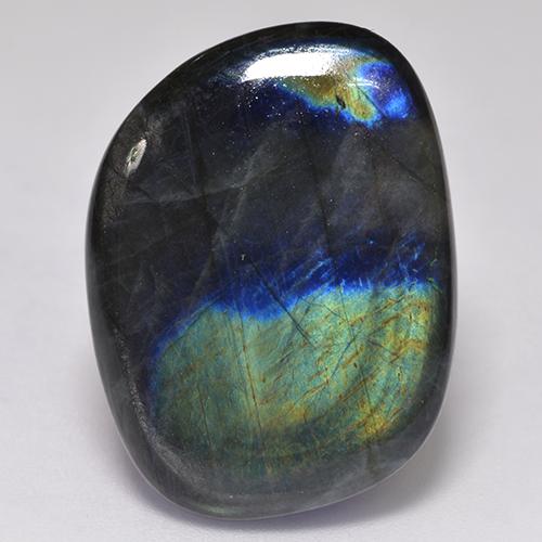 Spettrolite Multicolore naturale da 18.14 ct, Forma fantasia, Opaco