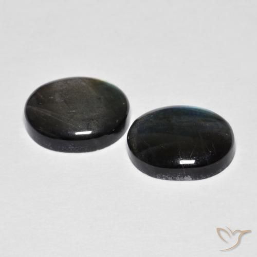 Gemme di Spettrolite Multicolore naturale da 4.35 ct, Ovale, Opaco