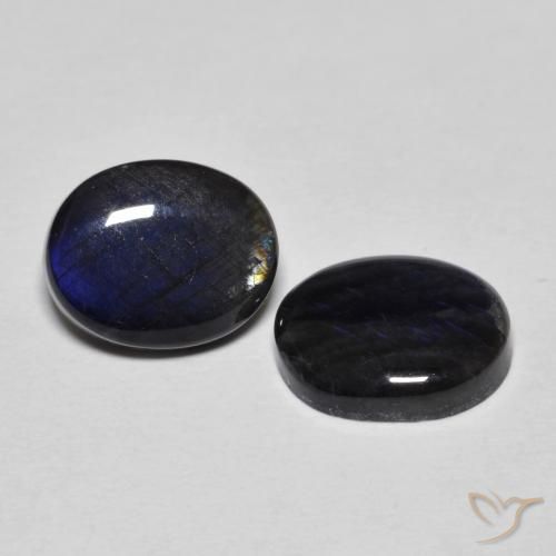 Gemme di Spettrolite Multicolore naturale da 4.46 ct, Ovale, Opaco