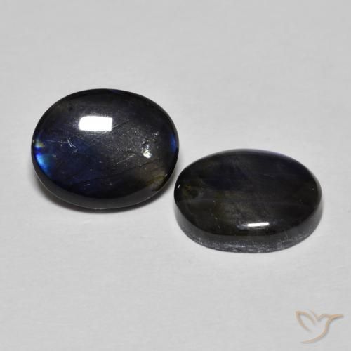 Gemme di Spettrolite Multicolore naturale da 4.22 ct, Ovale, Opaco