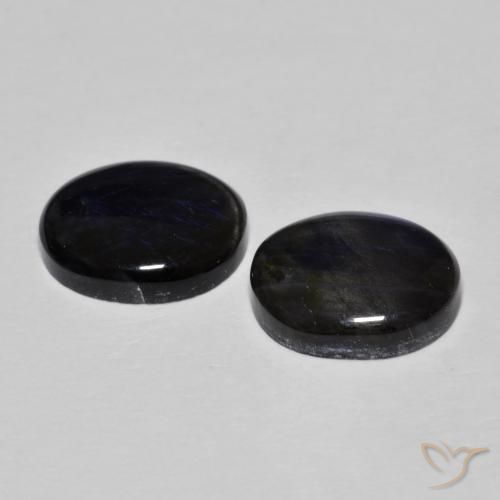 Gemme di Spettrolite Multicolore naturale da 4.22 ct, Ovale, Opaco
