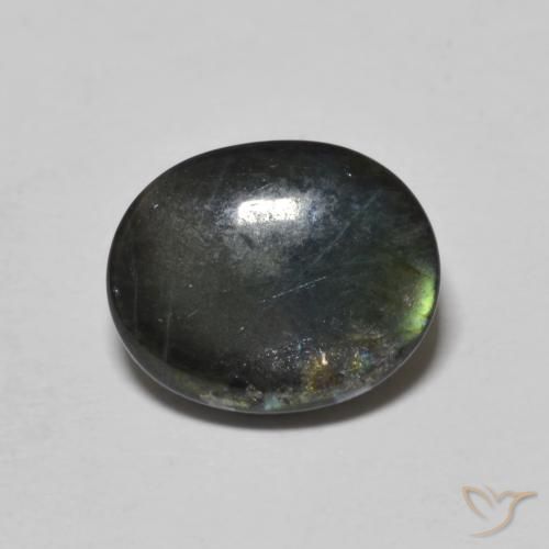 Spettrolite Multicolore naturale da 2.12 ct, Ovale, Opaco