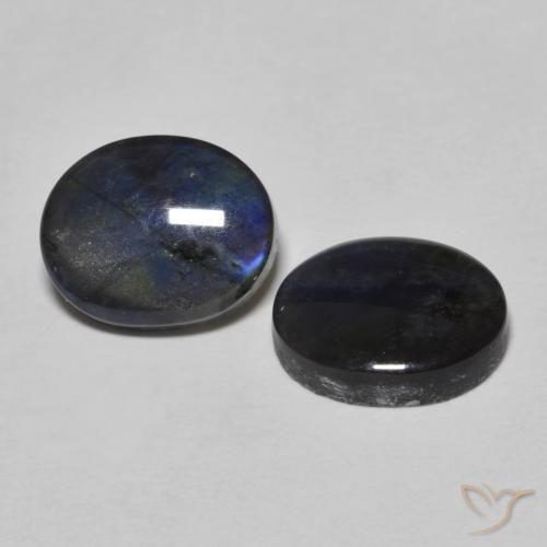 Gemme di Spettrolite Multicolore naturale da 4.29 ct, Ovale, Opaco