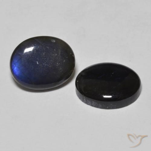 Gemme di Spettrolite Multicolore naturale da 4.24 ct, Ovale, Opaco