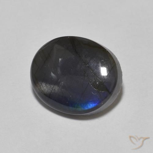 Spettrolite Multicolore naturale da 2.17 ct, Ovale, Opaco