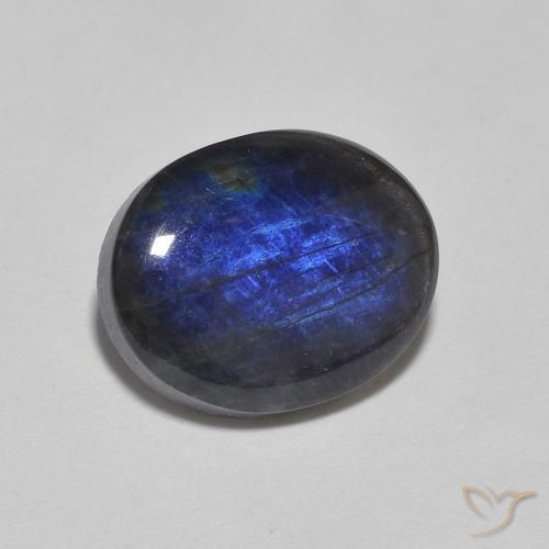 Spettrolite Multicolore naturale da 2.13 ct, Ovale, Opaco