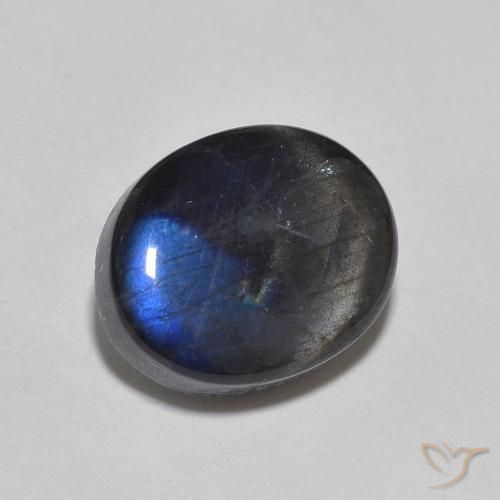 Spettrolite Multicolore naturale da 2.28 ct, Ovale, Opaco