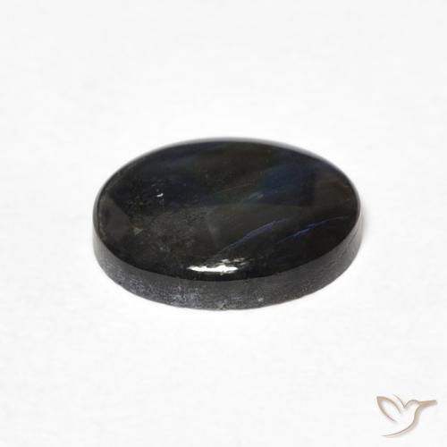 Spettrolite Multicolore naturale da 1.93 ct, Ovale, Opaco