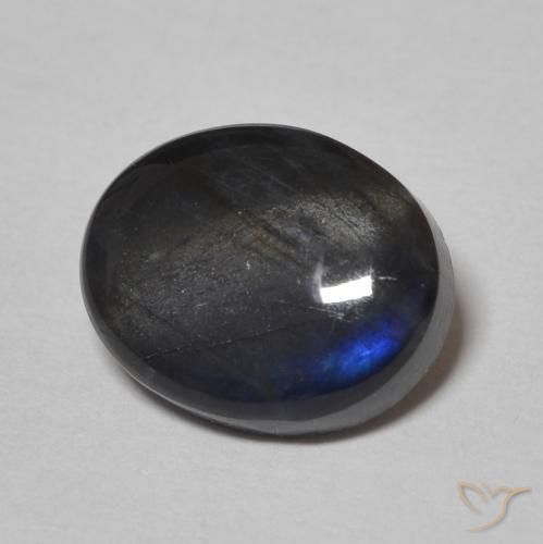 Spettrolite Multicolore naturale da 2.09 ct, Ovale, Opaco