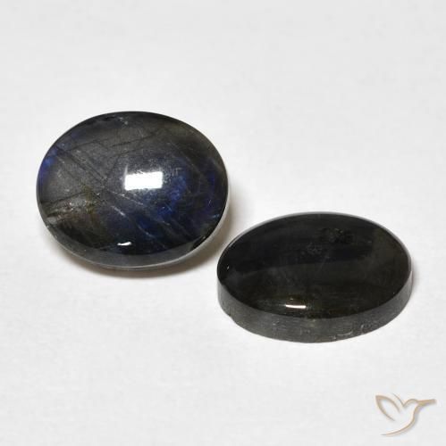 Gemme di Spettrolite Multicolore naturale da 4.16 ct, Ovale, Opaco