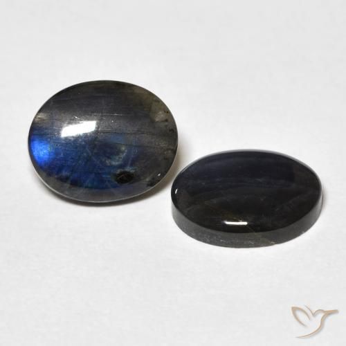 Gemme di Spettrolite Multicolore naturale da 3.91 ct, Ovale, Opaco