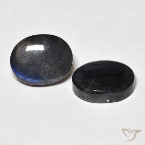Gemme di Spettrolite Multicolore naturale da 4.48 ct, Ovale, Opaco