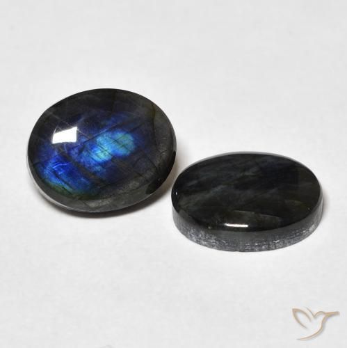Gemme di Spettrolite Multicolore naturale da 4.42 ct, Ovale, Opaco