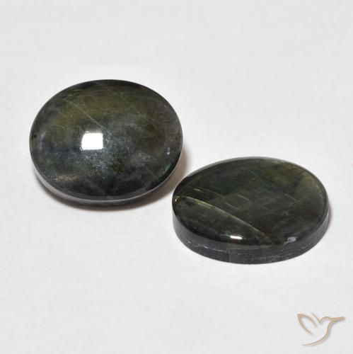 Gemme di Spettrolite Multicolore naturale da 4.29 ct, Ovale, Opaco