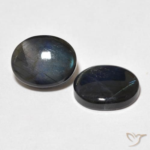Gemme di Spettrolite Multicolore naturale da 4.58 ct, Ovale, Opaco
