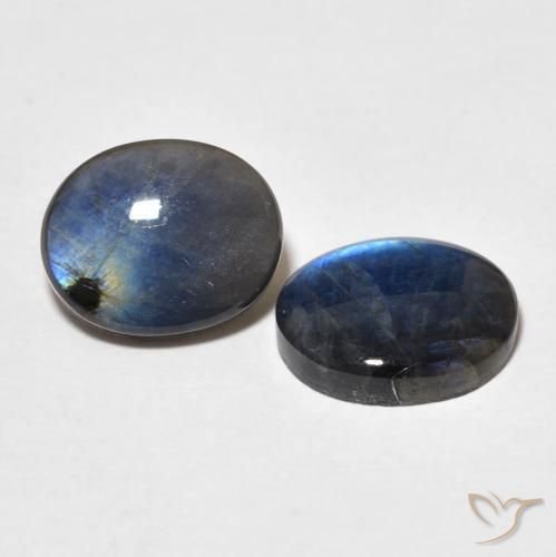 Gemme di Spettrolite Multicolore naturale da 4.19 ct, Ovale, Opaco