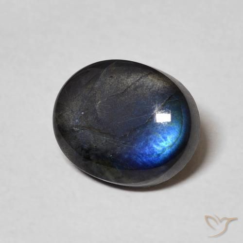 Spettrolite Multicolore naturale da 2.28 ct, Ovale, Opaco
