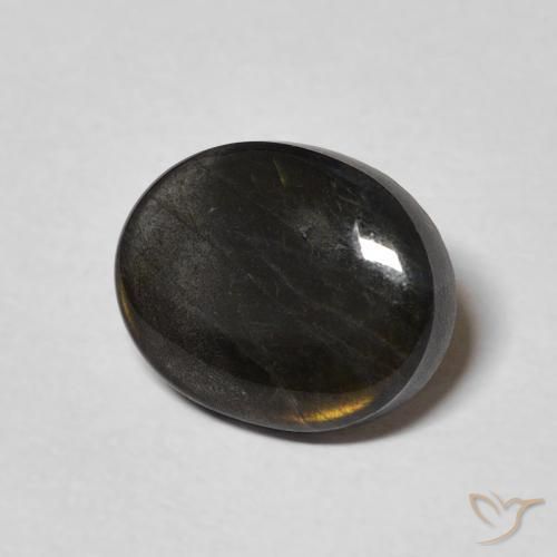 Spettrolite Multicolore naturale da 2.19 ct, Ovale, Opaco