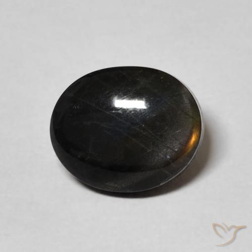 2.27ct Naturale Multicolore Spettrolite, Ovale, Opaco