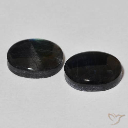 Gemme di Spettrolite Multicolore naturale da 4.39 ct, Ovale, Opaco